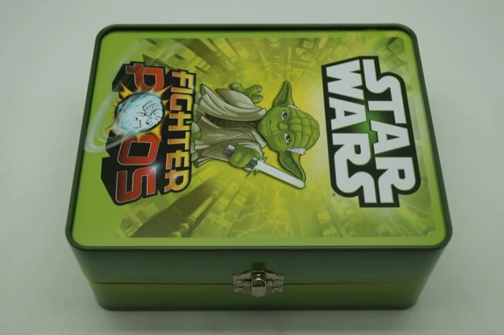 Play Card Cartoon Toy Tin Can With Buckle